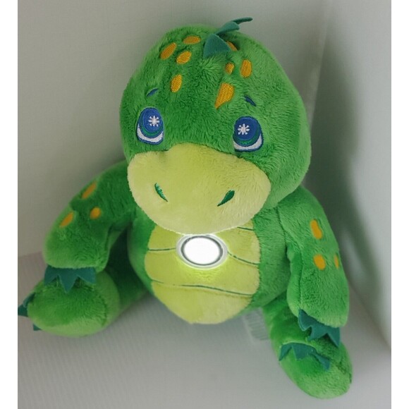 Flashlight Friends Dinosaur Green 8" Plush Bedtime  Stuffed Animal Dino Lovey - Picture 2 of 8